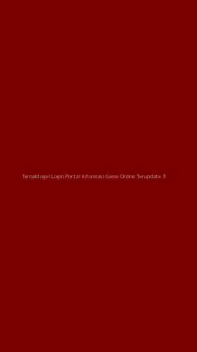 Tampilan Antarmuka Aplikasi Ternaktogel Login Portal Informasi Game Online Terupdate - 3