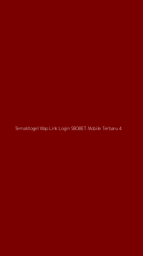 Tampilan Antarmuka Aplikasi Ternaktogel Wap Link Login Sbobet Mobile Terbaru - 4