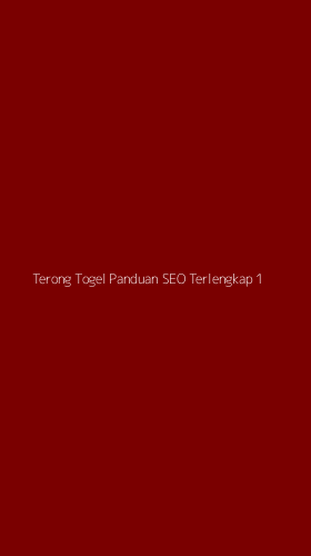 Tampilan Antarmuka Aplikasi Terong Togel Panduan Seo Terlengkap - 1