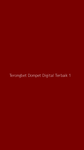 Tampilan Antarmuka Aplikasi Terongbet Dompet Digital Terbaik - 1