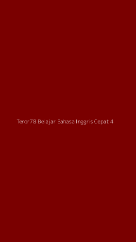 Tampilan Antarmuka Aplikasi Teror78 Belajar Bahasa Inggris Cepat - 4