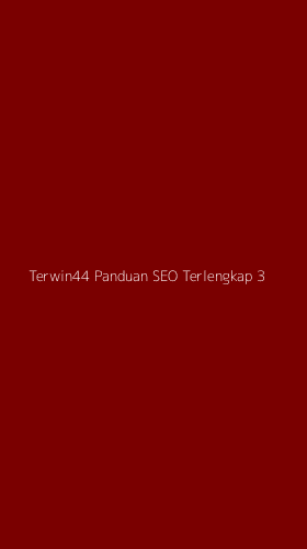 Tampilan Antarmuka Aplikasi Terwin44 Panduan Seo Terlengkap - 3