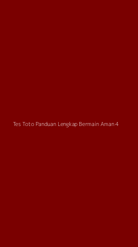Tampilan Antarmuka Aplikasi Tes Toto Panduan Lengkap Bermain Aman - 4