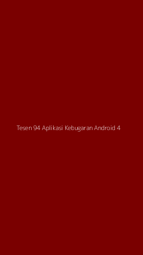 Tampilan Antarmuka Aplikasi Tesen 94 Aplikasi Kebugaran Android - 4