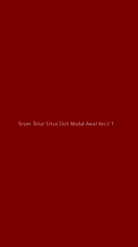 Tampilan Antarmuka Aplikasi Tesen Telur Situs Slot Modal Awal Kecil - 1