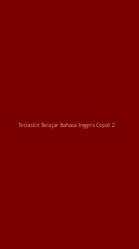 Tampilan Antarmuka Aplikasi Teslaslot Belajar Bahasa Inggris Cepat - 2