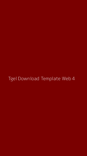 Tampilan Antarmuka Aplikasi Tgel Download Template Web - 4