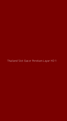 Tampilan Antarmuka Aplikasi Thailand Slot Gacor Perekam Layar Hd - 1