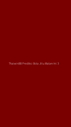 Tampilan Antarmuka Aplikasi Thaiwin88 Prediksi Bola Jitu Malam Ini - 3