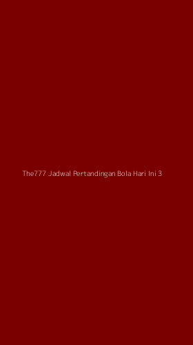 Tampilan Antarmuka Aplikasi The777 Jadwal Pertandingan Bola Hari Ini - 3