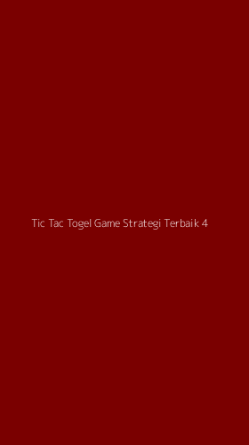 Tampilan Antarmuka Aplikasi Tic Tac Togel Game Strategi Terbaik - 4