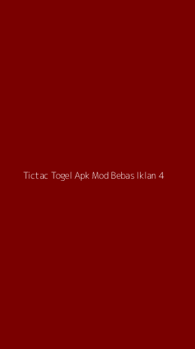 Tampilan Antarmuka Aplikasi Tictac Togel Apk Mod Bebas Iklan - 4