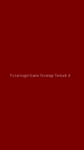 Tampilan Antarmuka Aplikasi Tictactogel Game Strategi Terbaik - 4