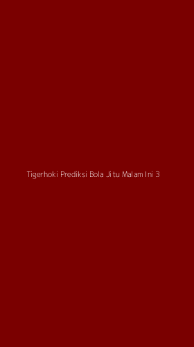 Tampilan Antarmuka Aplikasi Tigerhoki Prediksi Bola Jitu Malam Ini - 3