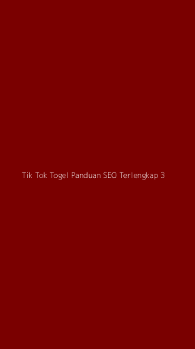 Tampilan Antarmuka Aplikasi Tik Tok Togel Panduan Seo Terlengkap - 3