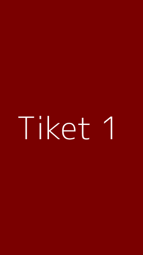 Tampilan Antarmuka Aplikasi Tiket - 1