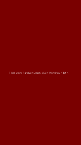 Tampilan Antarmuka Aplikasi Tiket Lotre Panduan Deposit Dan Withdraw Kilat - 4