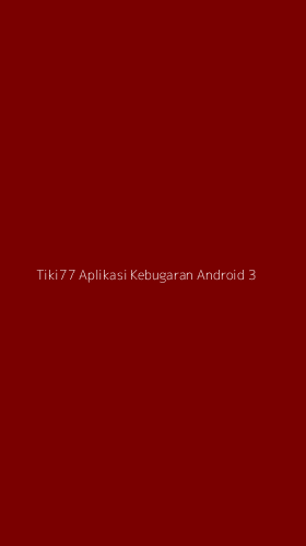 Tampilan Antarmuka Aplikasi Tiki77 Aplikasi Kebugaran Android - 3