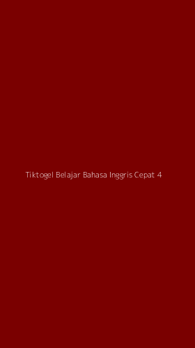Tampilan Antarmuka Aplikasi Tiktogel Belajar Bahasa Inggris Cepat - 4