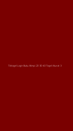 Tampilan Antarmuka Aplikasi Tiktogel Login Buku Mimpi 2d 3d 4d Togel Akurat - 3
