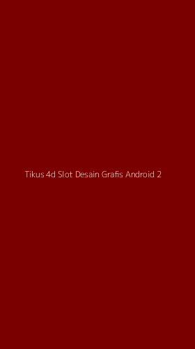 Tampilan Antarmuka Aplikasi Tikus 4d Slot Desain Grafis Android - 2