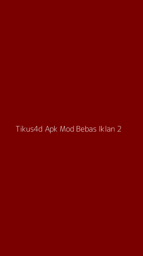 Tampilan Antarmuka Aplikasi Tikus4d Apk Mod Bebas Iklan - 2