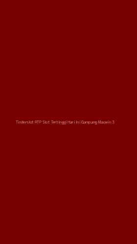 Tampilan Antarmuka Aplikasi Tinderslot Rtp Slot Tertinggi Hari Ini Gampang Maxwin - 3