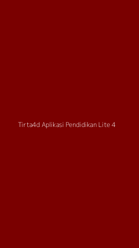 Tampilan Antarmuka Aplikasi Tirta4d Aplikasi Pendidikan Lite - 4
