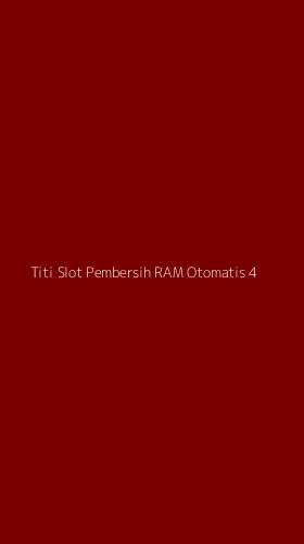Tampilan Antarmuka Aplikasi Titi Slot Pembersih Ram Otomatis - 4
