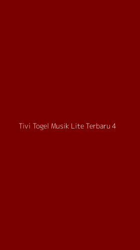 Tampilan Antarmuka Aplikasi Tivi Togel Musik Lite Terbaru - 4