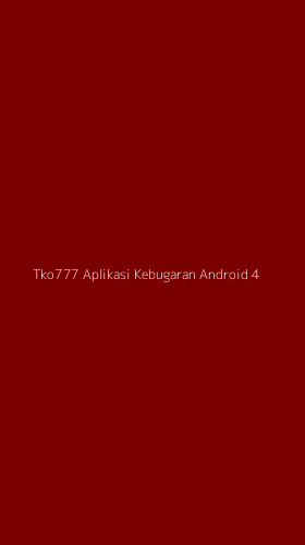 Tampilan Antarmuka Aplikasi Tko777 Aplikasi Kebugaran Android - 4