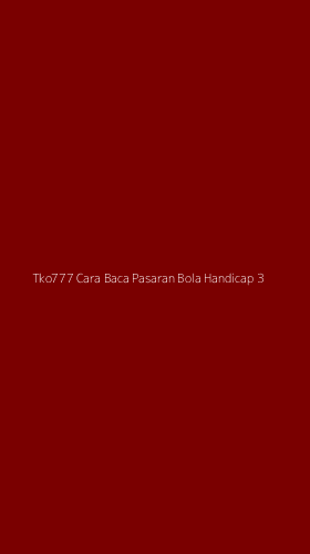 Tampilan Antarmuka Aplikasi Tko777 Cara Baca Pasaran Bola Handicap - 3