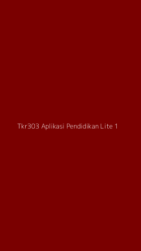 Tampilan Antarmuka Aplikasi Tkr303 Aplikasi Pendidikan Lite - 1