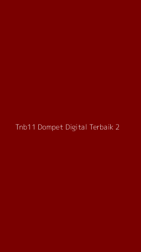 Tampilan Antarmuka Aplikasi Tnb11 Dompet Digital Terbaik - 2
