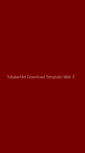 Tampilan Antarmuka Aplikasi Tobabet4d Download Template Web - 3