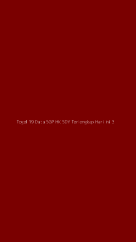 Tampilan Antarmuka Aplikasi Togel 19 Data Sgp Hk Sdy Terlengkap Hari Ini - 3