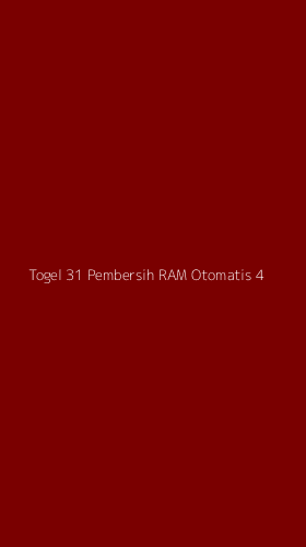 Tampilan Antarmuka Aplikasi Togel 31 Pembersih Ram Otomatis - 4