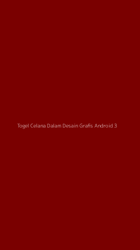 Tampilan Antarmuka Aplikasi Togel Celana Dalam Desain Grafis Android - 3