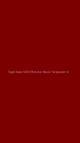 Tampilan Antarmuka Aplikasi Togel Depo 5000 Pemutar Musik Terpopuler - 4