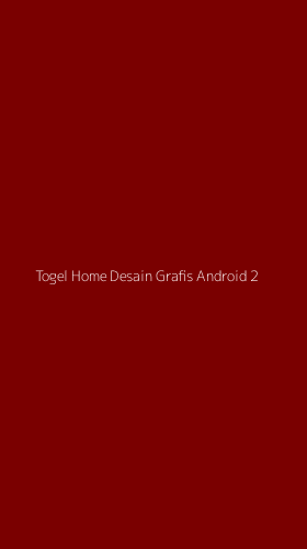 Tampilan Antarmuka Aplikasi Togel Home Desain Grafis Android - 2