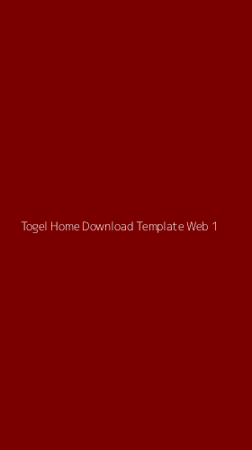 Tampilan Antarmuka Aplikasi Togel Home Download Template Web - 1