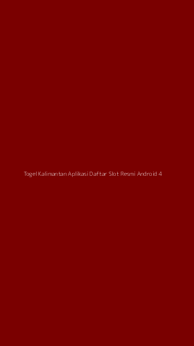 Tampilan Antarmuka Aplikasi Togel Kalimantan Aplikasi Daftar Slot Resmi Android - 4