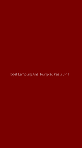 Tampilan Antarmuka Aplikasi Togel Lampung Anti Rungkad Pasti Jp - 1