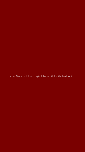 Tampilan Antarmuka Aplikasi Togel Macau 4d Link Login Alternatif Anti Nawala - 2