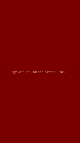 Tampilan Antarmuka Aplikasi Togel Madura - Tutorial Server Linux - 2