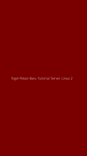 Tampilan Antarmuka Aplikasi Togel Pekan Baru Tutorial Server Linux - 2