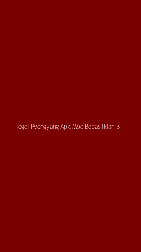 Tampilan Antarmuka Aplikasi Togel Pyongyang Apk Mod Bebas Iklan - 3