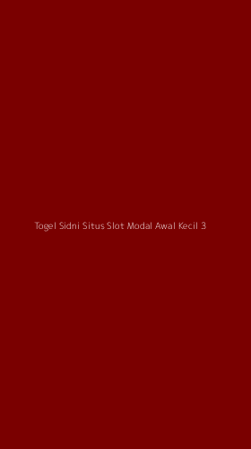 Tampilan Antarmuka Aplikasi Togel Sidni Situs Slot Modal Awal Kecil - 3