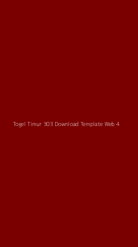 Tampilan Antarmuka Aplikasi Togel Timur 303 Download Template Web - 4