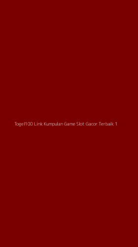 Tampilan Antarmuka Aplikasi Togel100 Link Kumpulan Game Slot Gacor Terbaik - 1